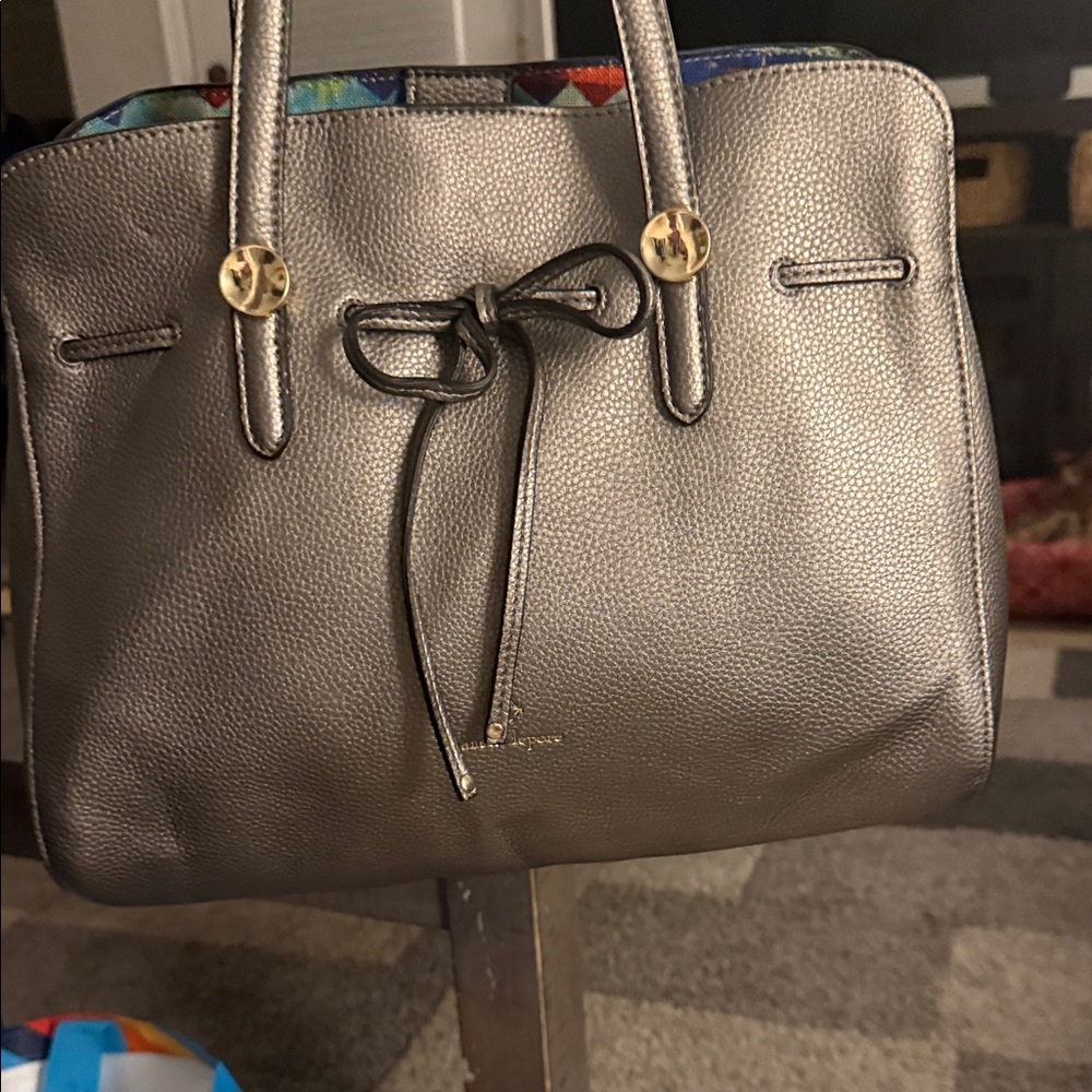 Nanette Lepore Elegant Gray Handbag